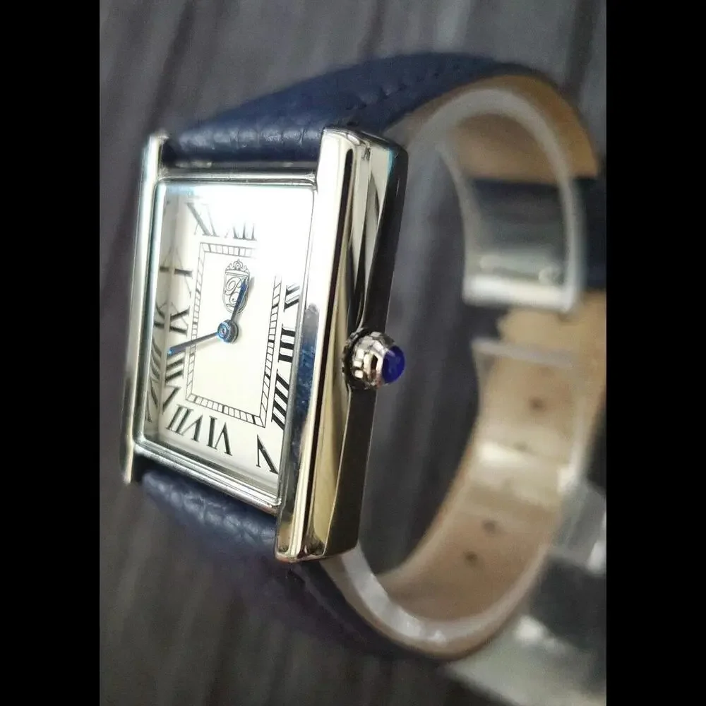 Classic Pierre Lucerne 1888 Swiss Inspired Mens Tank Watch‎